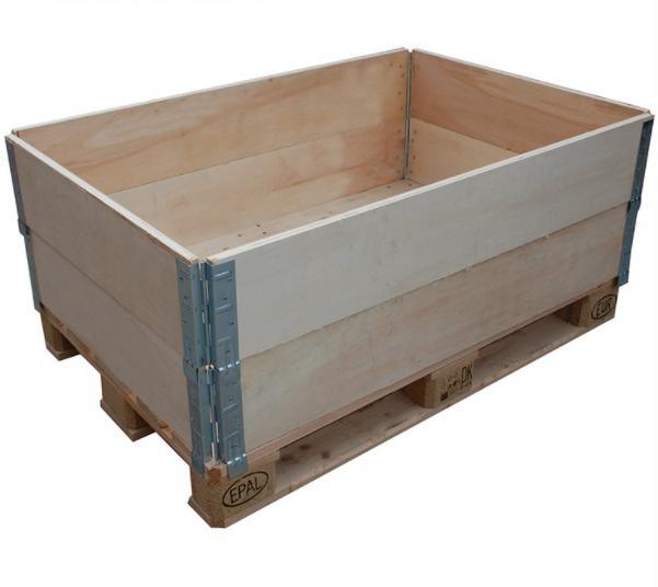 Reusable and Recycling Used for Experting Steel Side Hazardous Goods Wooden Packaging