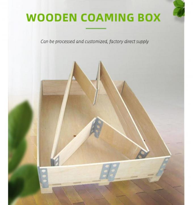 Reusable and Recycling Used for Experting Steel Side Hazardous Goods Wooden Packaging