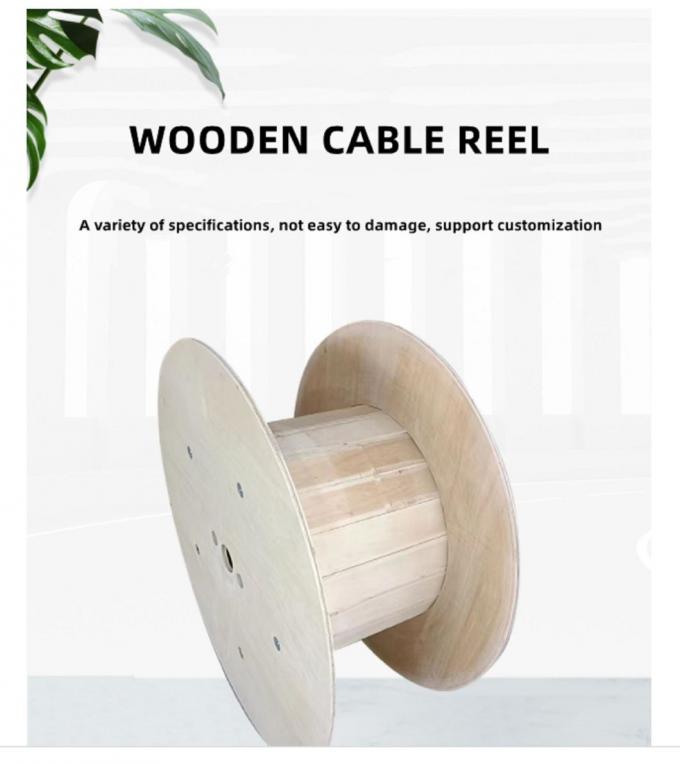 Wooden Cable Drum Cable Spool Large Wooden Cable Spools for Sale Ispm15