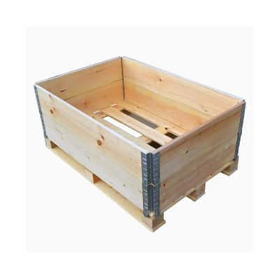 Harga yang pantas 4 Way Palet Kotak Kayu Kothak Gudang Gudang Kayu on line