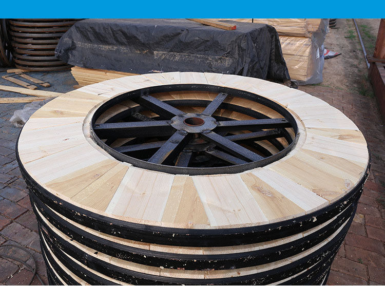 HF Giant Kayu Kabel Spool Industrial Kayu Spool Untuk Kabel Spools Kabel Gulung