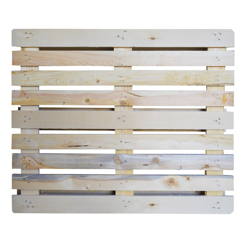 48X40 Palet Kayu Fumigasi 4 Way Entry Type Palet Kayu Pine