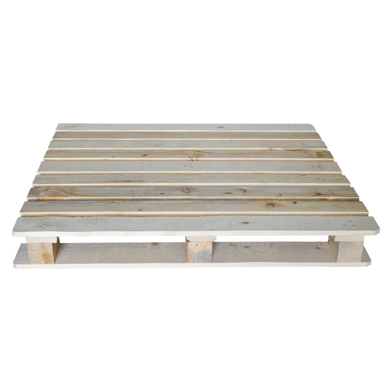 48X40 Palet Kayu Fumigasi 4 Way Entry Type Palet Kayu Pine