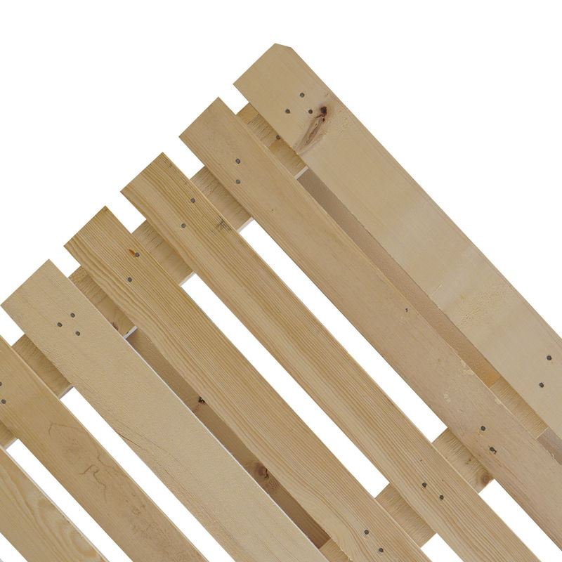 Palet kayu yang diobati panas Plywood Palet standar Euro untuk penyimpanan transportasi