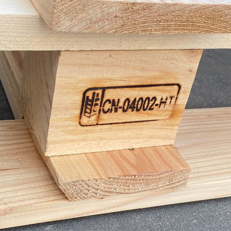 Pallets Euro Kayu Bermuka Dua Pallets Kayu Bermuka Empat Pallets Kayu Untuk Pengiriman Transportasi Logistik