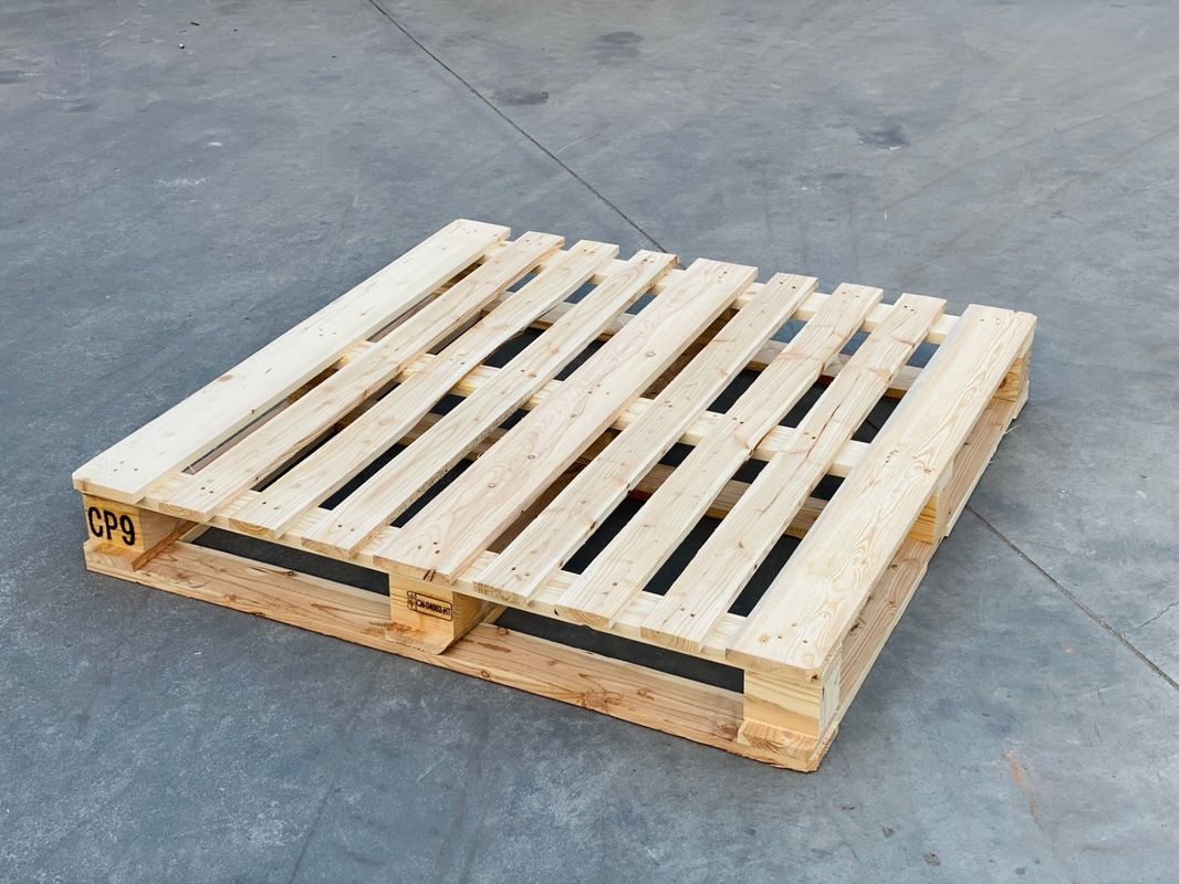 Pallets Euro Kayu Bermuka Dua Pallets Kayu Bermuka Empat Pallets Kayu Untuk Pengiriman Transportasi Logistik
