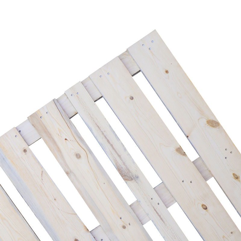 Penyimpanan 4 Way Entry Palet Kayu Euro Eco Friendly Palet Fumigasi untuk Ekspor