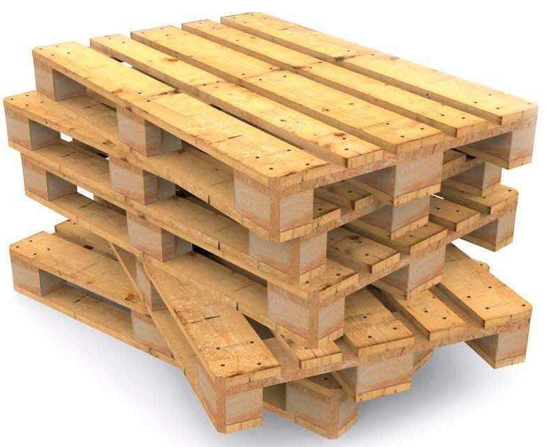 Eropa Epal Dekoratif Palet Kayu 1200X1000 Pine Epal Kayu Palet Kargo