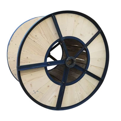 Harga yang pantas 4 Way Kayu Kabel Reel Plywood Kabel Listrik Kayu Reels Untuk Kabel on line
