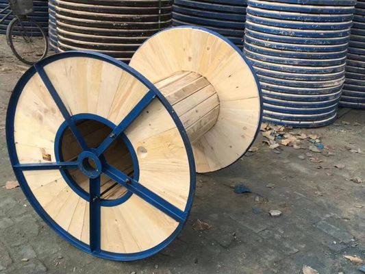 Harga yang pantas ISPM-15 Sertifikasi Kayu Kabel Reel Kayu Kayu Kayu Kayu Kayu Kayu Kayu Kosong Kabel Drum on line