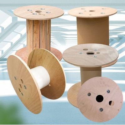 Harga yang pantas Kayu Plywood Kabel Drum Spiral Desain Kosong Kabel Drum on line