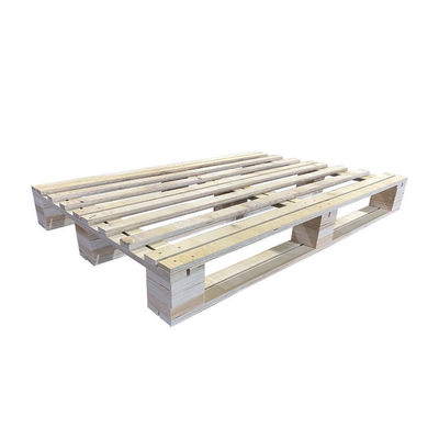 Harga yang pantas 800*1200 Pallet Kayu Epal Pallet yang Diobati tahan lama untuk Pengiriman Internasional on line