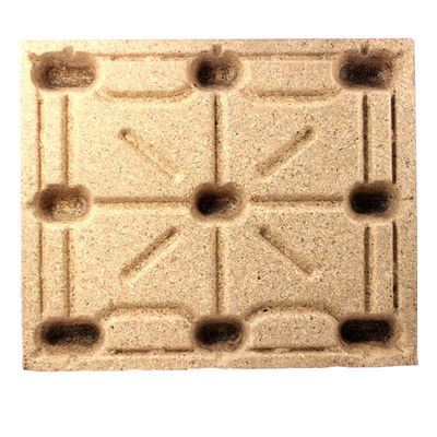 Harga yang pantas Palet yang dibentuk bebas dari pembekuan yang terkompresi Palet kayu yang dibentuk dari serat kayu on line