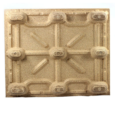 Harga yang pantas Palet Kayu Cetakan yang Dikompresi Fumigasi Bebas Serat Kayu Palet Kayu Ramah Lingkungan on line