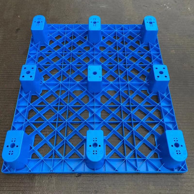 Harga yang pantas Palet Euro 2-Arah 4-Arah Masuk Tugas Berat Dapat Digunakan Kembali HDPE Daur Ulang Permukaan Halus Ekspor Plastik on line