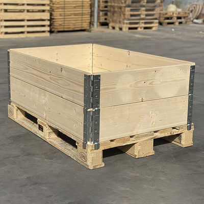Harga yang pantas Plywood Box Packaging Kothak Kayu Untuk Pengiriman Palet Kotak Kargo Kayu Lipat on line